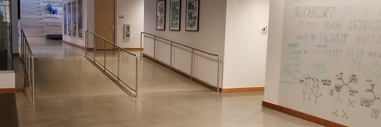 Ramps in the Keck Center for Science and Engineering